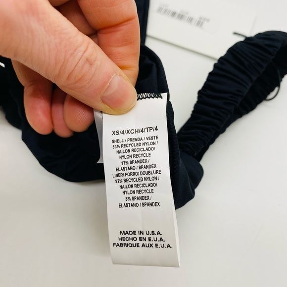 NWT Vitamin A Zuri Bikini Bottom in Black. MSRP $110. Size:4/XS - Picture 9 of 12